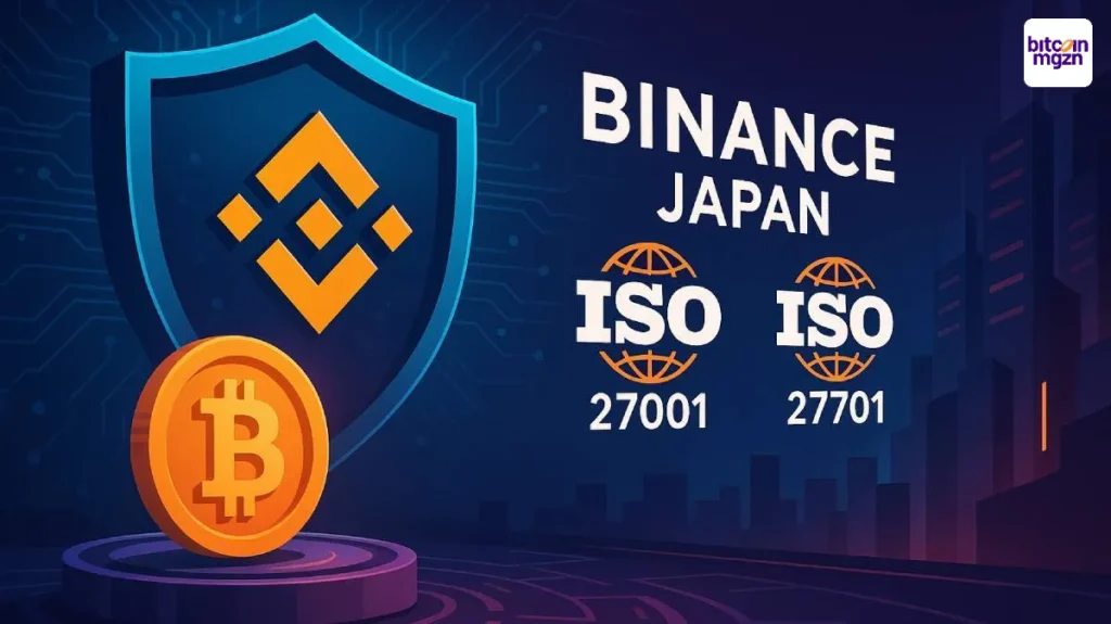 Binance Japan toont ISO 27001 en 27701 certificering als bewijs van crypto beveiliging en privacy compliance