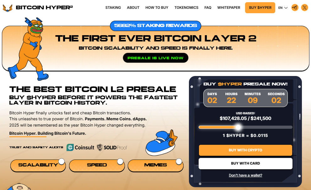 Bitcoin Hyper presale HYPER