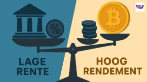 Dalende rentes bij banken: Is crypto nu meer rendabel dan traditioneel sparen?