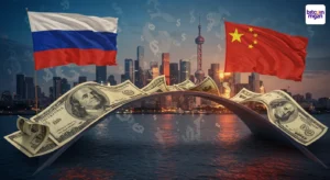 Internationale handel tussen Rusland en China voor 90% zonder dollars
