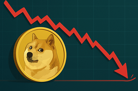 Dogecoin koers daalt ondanks miljarden aan whale transacties