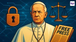 Persvrijheid centraal in eerste toespraak paus Leo XIV