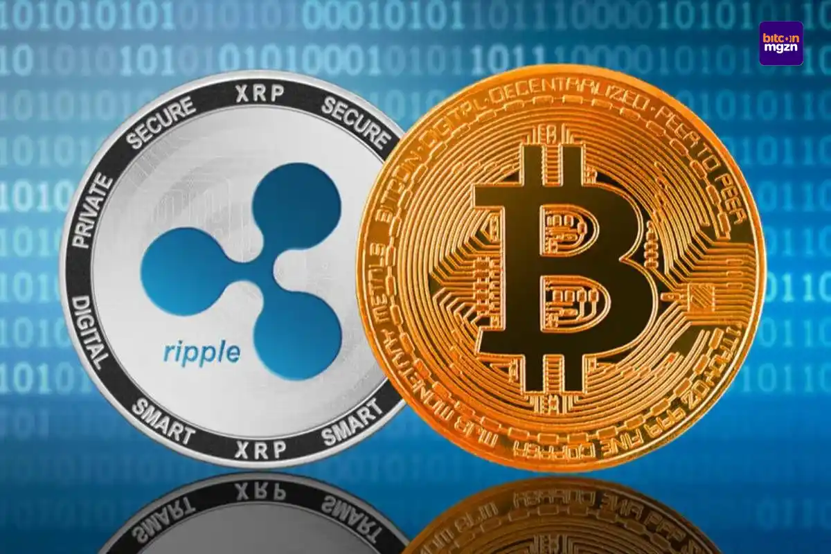 XRP zakt naar $2,31 terwijl de Bitcoin koers recordhoogte bereikt