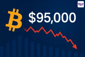 Bitcoin onder $95.000 gezakt: tijdelijke dip of einde bullmarkt?