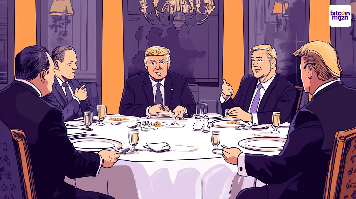 Zuid-korea CEO diner met Trump