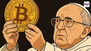Hoe de Paus de cryptowereld beïnvloed