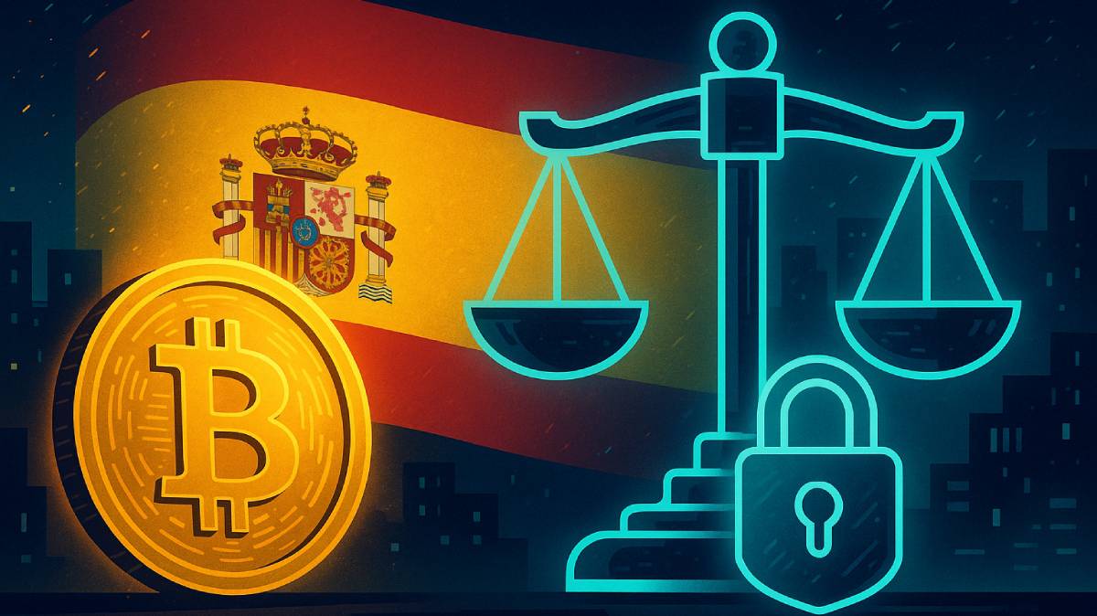 rypto regulatie Spanje met focus op toezicht, inbeslagname en balans tussen digitale vrijheid en fiscale controle