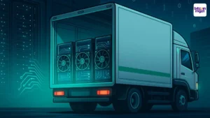 Stroomdiefstal door mobiele crypto mining installatie Rusland
