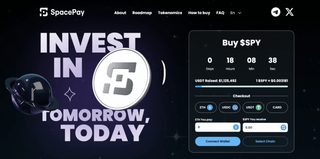SpacePay presale $SPY
