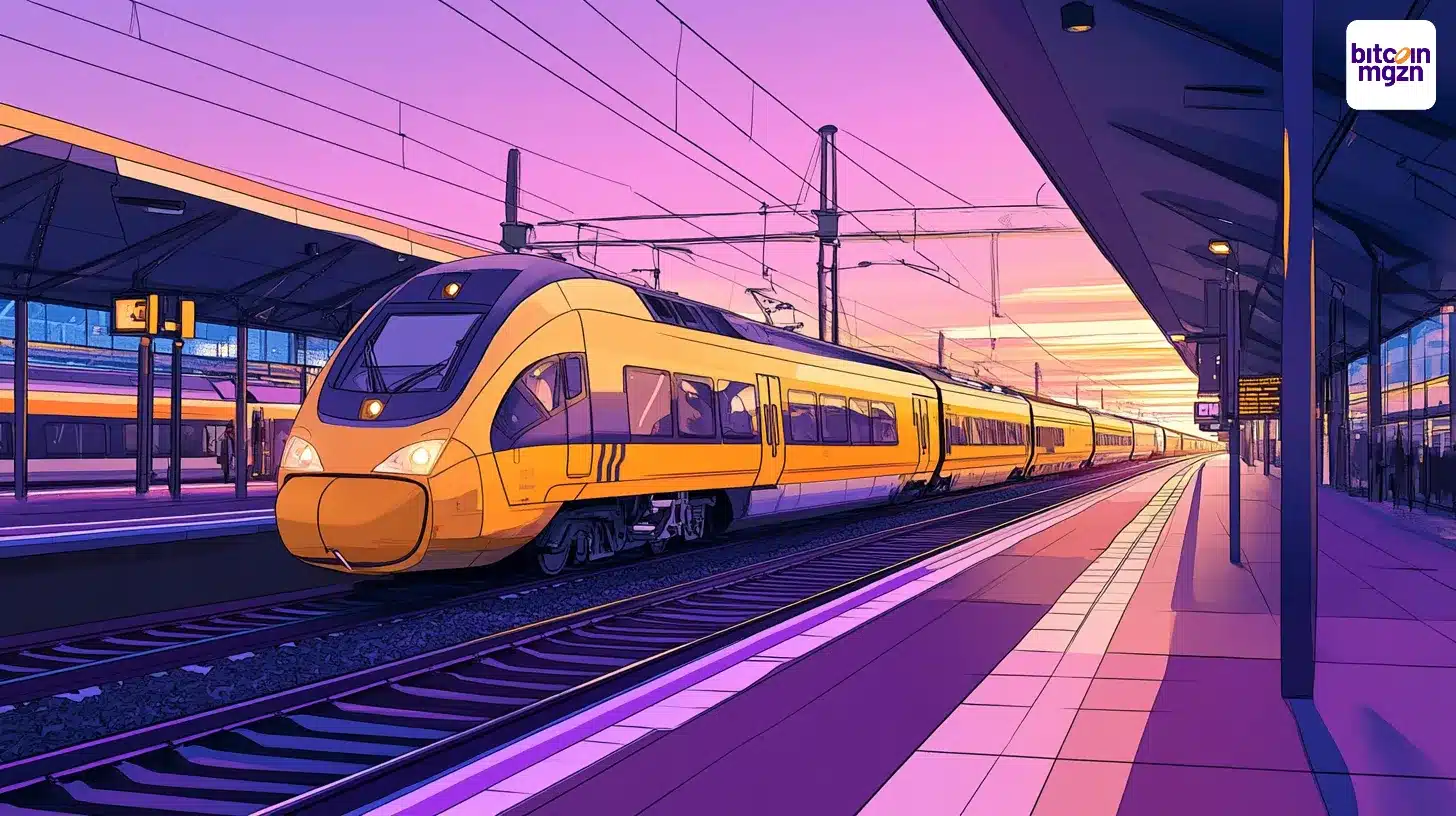 Treinverkeer gestopt in schiphol