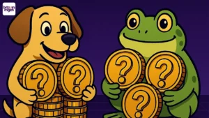 De top 10 memecoins op Bitvavo deze week