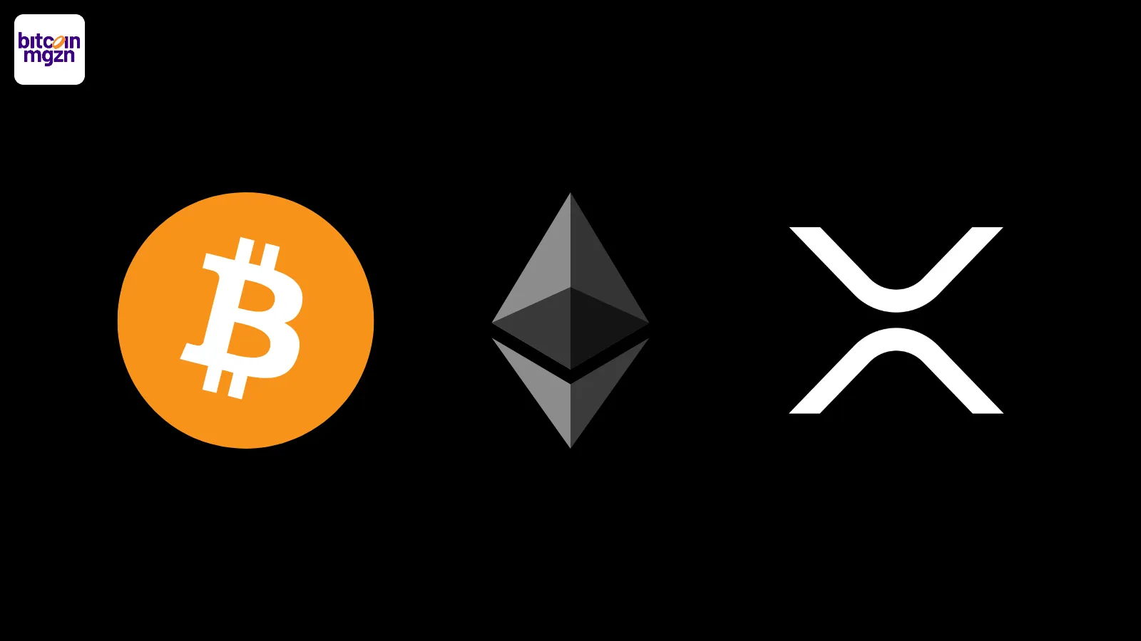 Bitcoin, Ethereum en XRP leiden de marktgroei