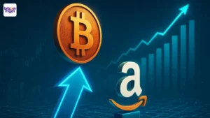 Bitcoin schiet Amazon even voorbij in de race naar de top