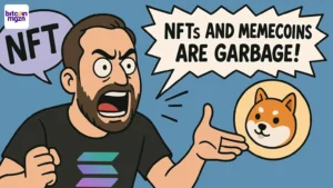 Solana medeoprichter Yakovenko: NFT’s en memecoins zijn rotzooi