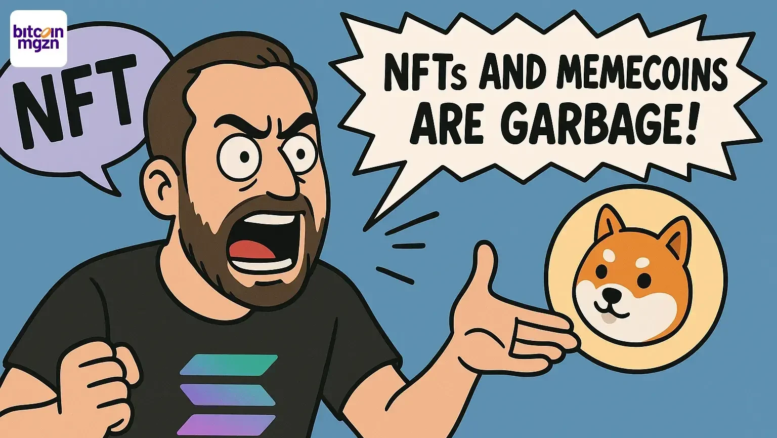 Solana medeoprichter Yakovenko: NFT’s en memecoins zijn rotzooi