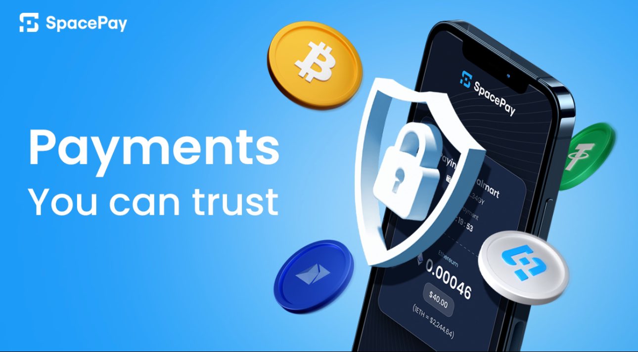 SpacePay, gemakkelijk met crypto betalen in winkels