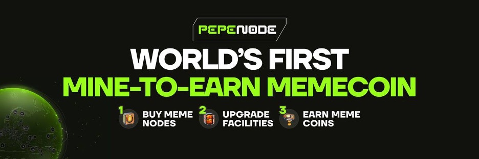 PEPENODE, eerste mine-to-earn meme coin