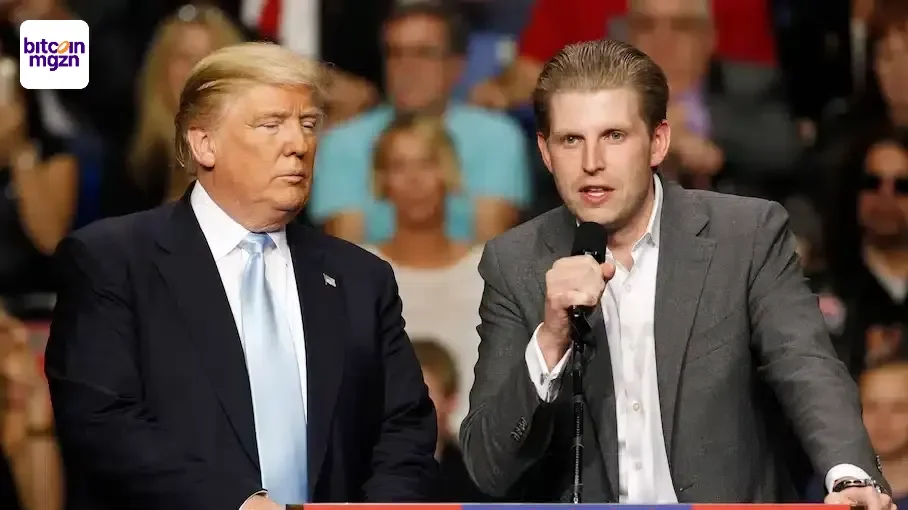 Bitcoin wordt meer dan $1 miljoen waard volgens Eric Trump en Brian Armstrong