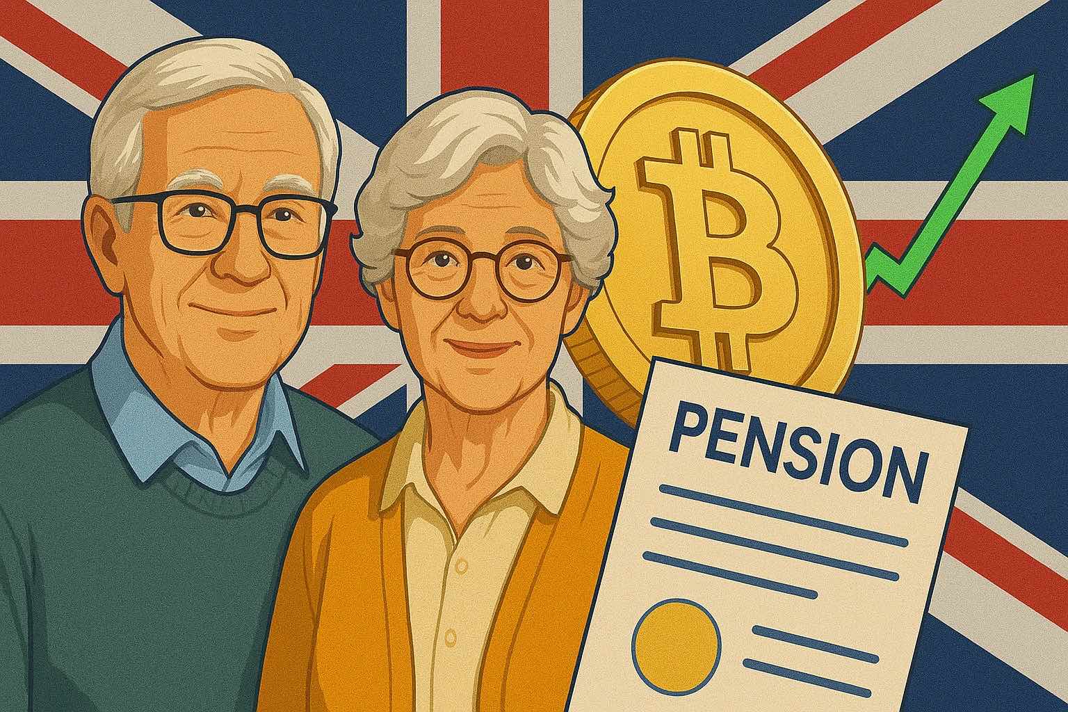 25% Britten wil crypto in pensioenfonds - goed nieuws voor toekomst crypto?