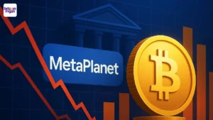 MetaPlanet Bitcoin strategie met dalende aandelenkoers en focus op groeiende BTC reserves