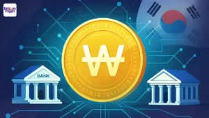 Digitale won-stablecoin tussen Zuid-Koreaanse banken onder toezicht van FSC