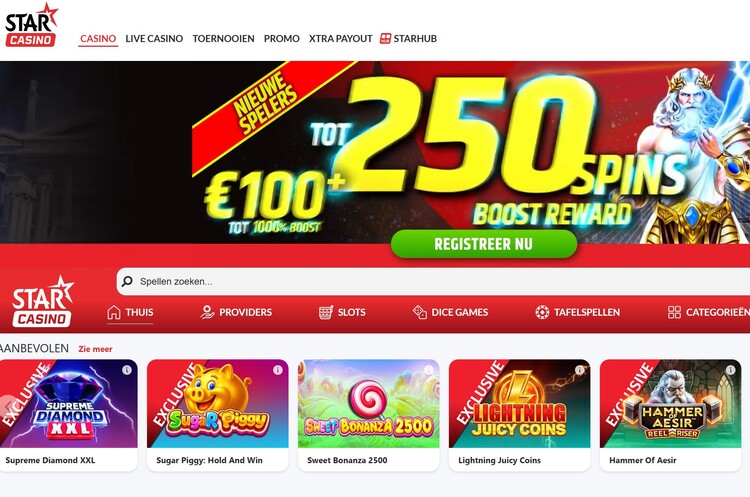 StarCasino - Online casino Belgie startpagina