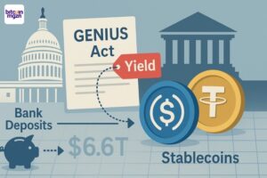 US banks target GENIUS Act yield gap — what it means for USDC and Bitcoin