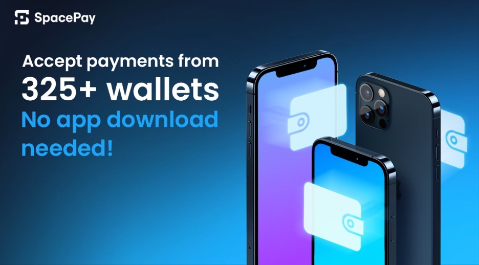 SpacePay met 325+ verschillende wallets