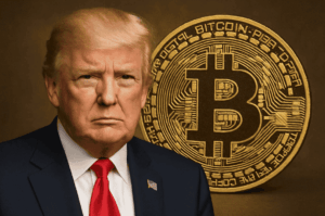 Bitcoin koers zakt naar $113k door Trump's nieuwe tarieven trigger risk-off sentiment
