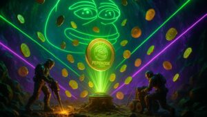 PEPENODE meme coin met virtueel minen en beloningen die PEPE en SHIB kan verslaan.