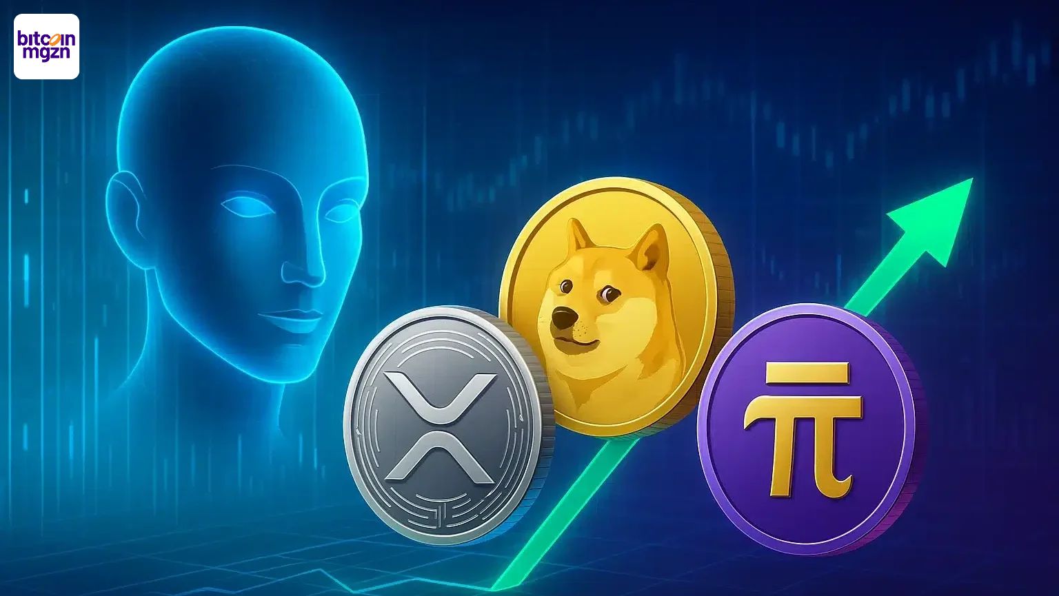 AI Claude Onthult XRP Dogecoin Pi Coin Koers Einde 2025