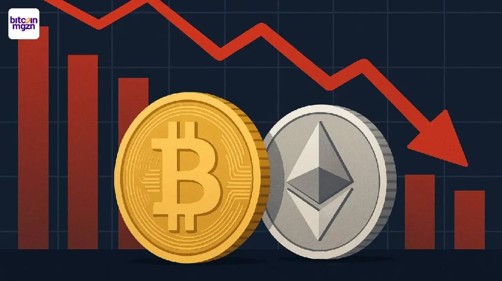 Bitcoin- en Ether-ETF’s sluiten week in het rood door grote uitstroom