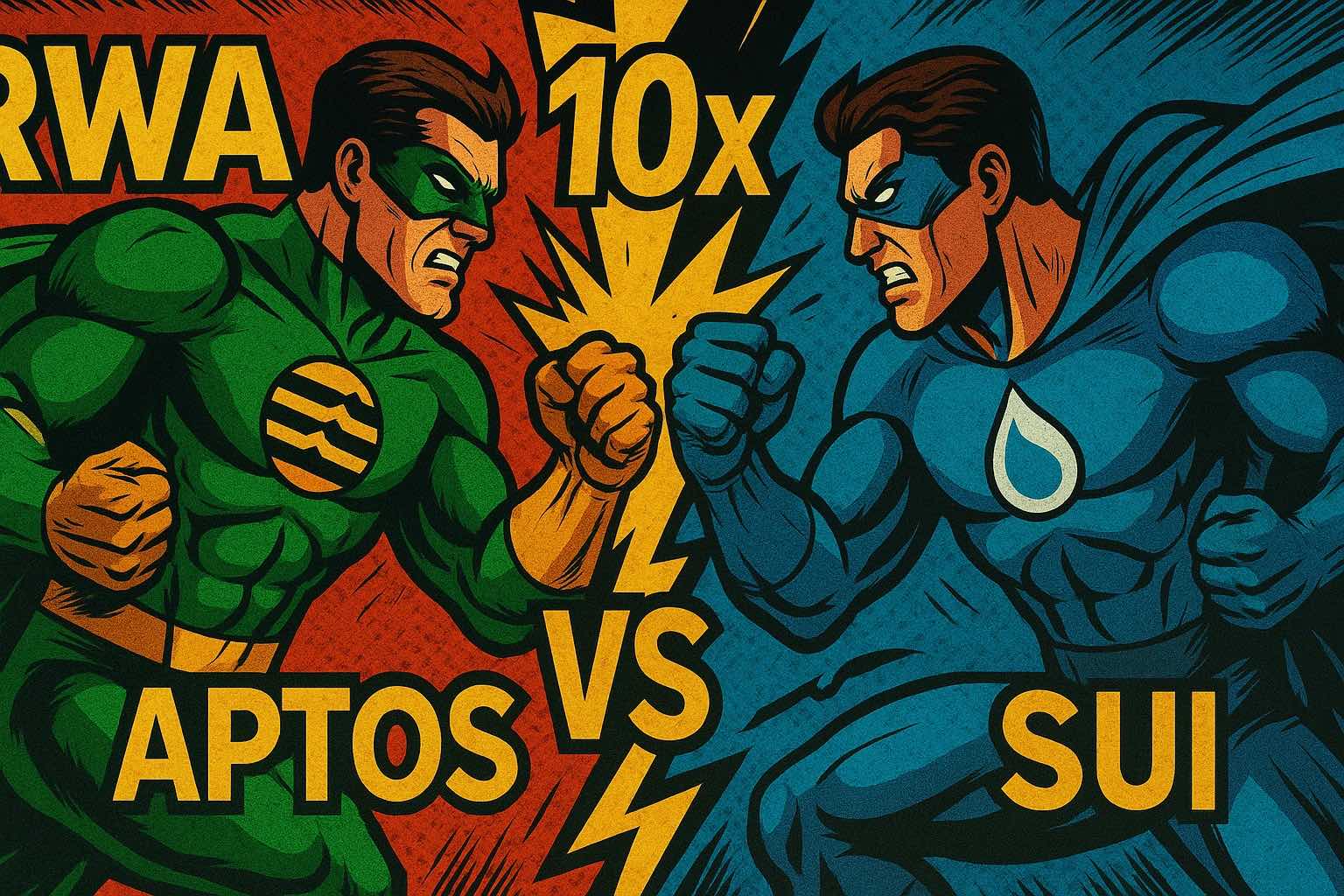 RWA crypto 10x winst potentieel 2025 - Aptos vs SUI vergelijking