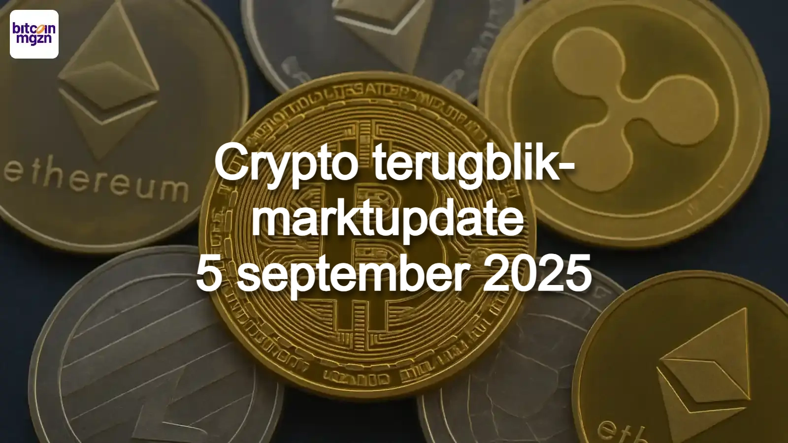 Crypto terugblik - marktupdate 5 september 2025