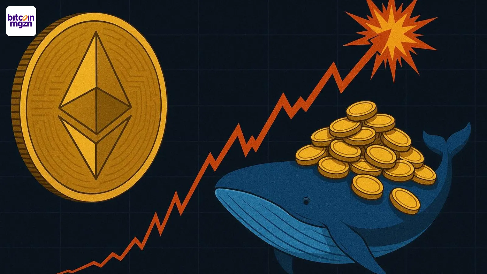 Ethereum op weg naar $13.000 na whale accumulatie - ETH koers explodeert