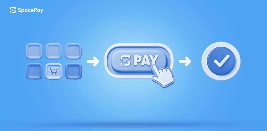 Betalen in winkels met crypto via SpacePay