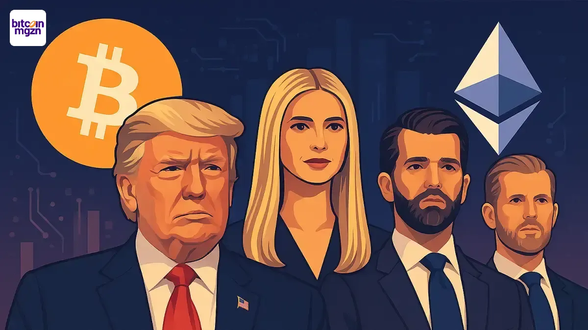 Trump familie verdient $1,3 miljard met crypto
