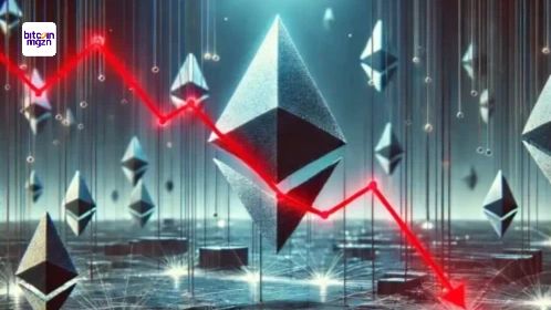 Ethereum koers daalt naar $4k &#8211; waarom ETH onder neerwaartse druk staat