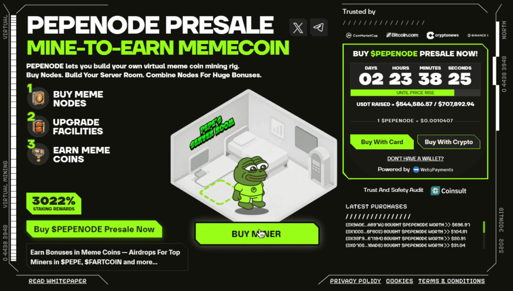 PEPENODE ($PEPENODE) presale 2025