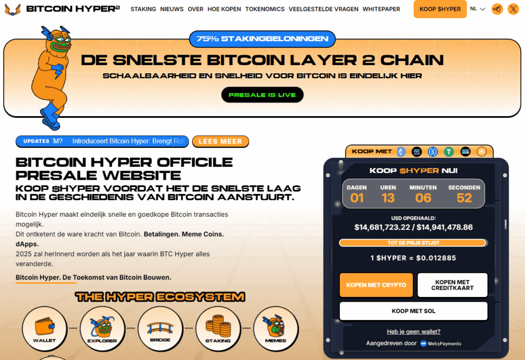 Bitcoin Hyper ($HYPER) presale 2025