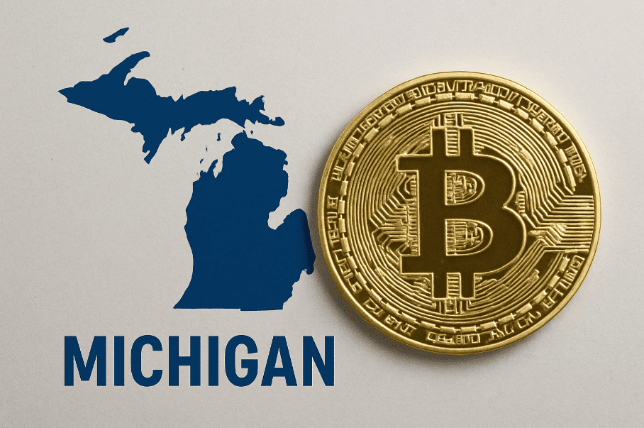 Amerikaanse Bitcoin reserve krijgt enorme boost &#8211; Michigan plant 10% BTC allocatie