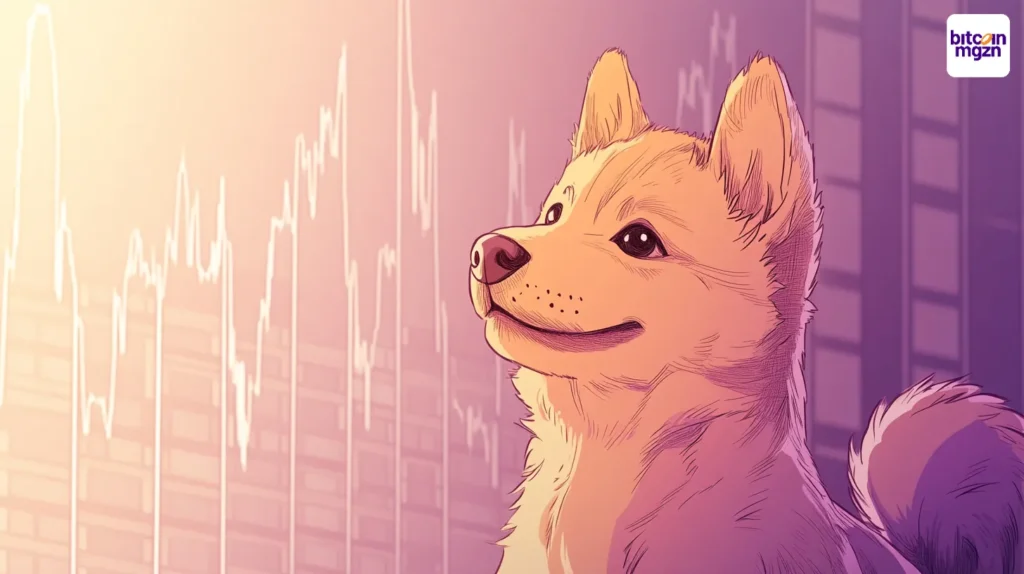 Dogecoin koers crasht 17%
