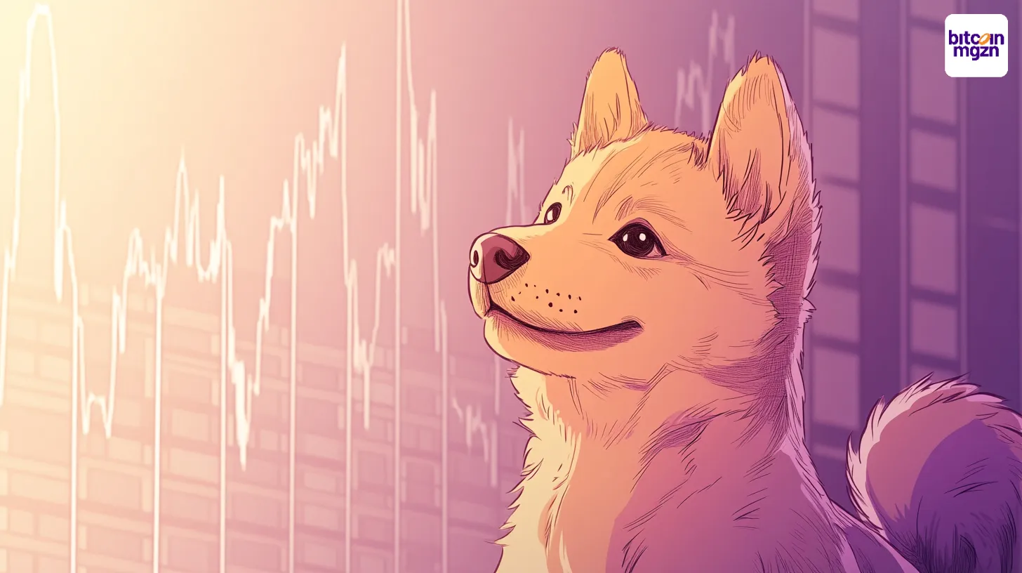 Dogecoin koers crasht 17%