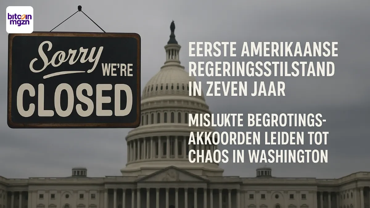 Live: Amerikaanse overheid shutdown 2025