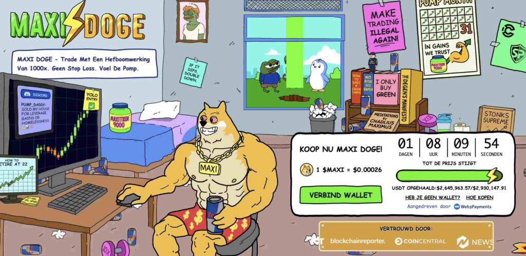 Maxi Doge presale $MAXI