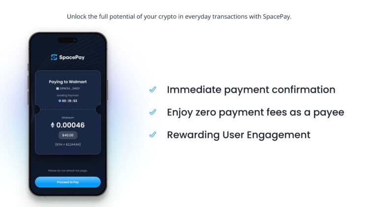 SpacePay $SPY altcoin met werkende betaaltechnologie en lage transactiekosten in presale.