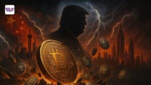 Trump 100 procent China tarieven veroorzaken crypto crash met dalende Bitcoin koers.