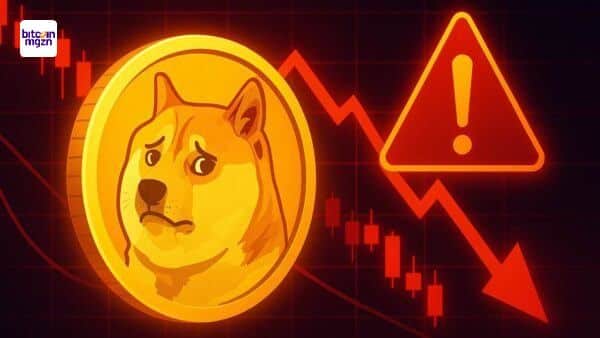 Dogecoin koers waarschuwing: DOGE correctie dreigt door bearish structuur