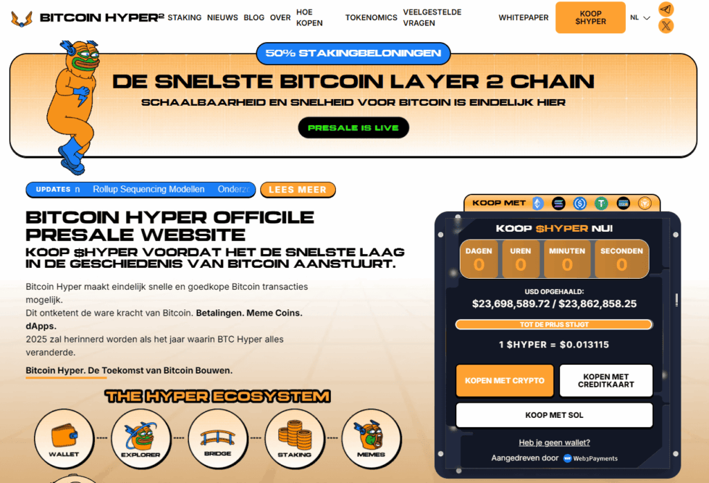 Bitcoin Hyper ($HYPER) presale 2025