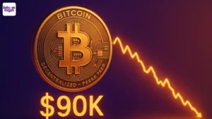 Bitcoin tikt onder $90.000